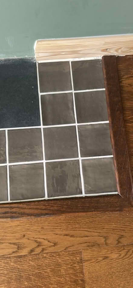 Photo of free Pink and grey tiles plus grout (Hollingbury, BN1) #2