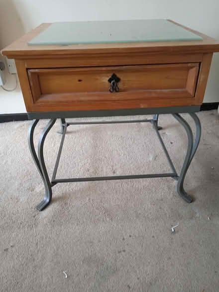 Photo of free Side table 600x600 x 550 high (Horley surrey) #1