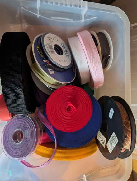 Photo of free Ribbons, bias binding etc (Overdale TF3) #3