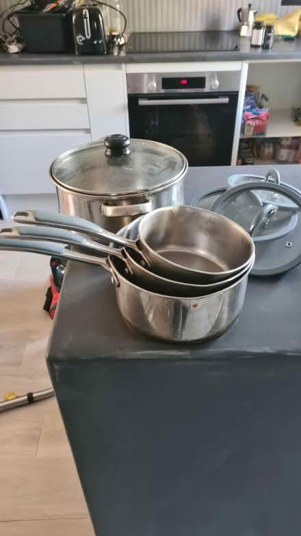 Photo of free Selection of saucepans (London SE17) #1