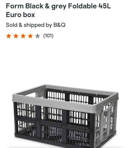 Photo of free Foldable shopping box B&Q (PR4) #3