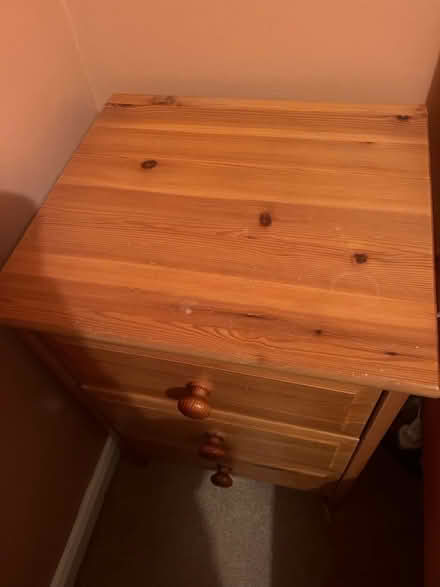 Photo of free Pine bedside table (Stanway, CO3) #2