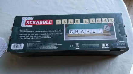 Photo of free Scrabble Light up Tiles (west side of Horsham) #2
