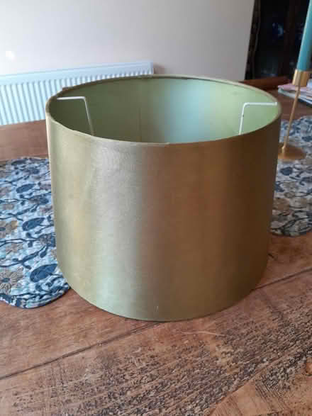Photo of free Green lampshade (Earley RG6) #4