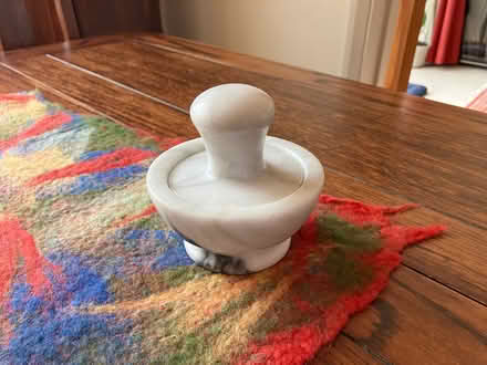 Photo of free Marble mortar and pestle (Totteridge HW HP13) #2