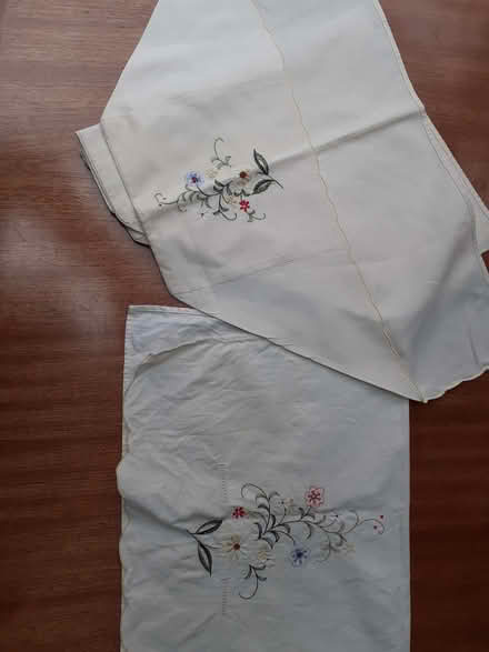 Photo of free Antimacassar and 4 matching arm covers (Southport PR8) #1