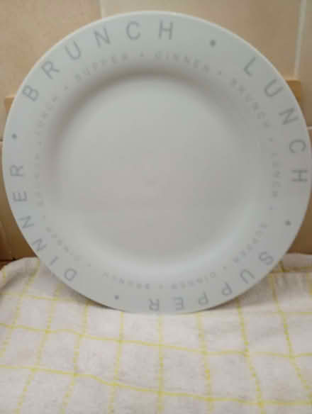 Photo of free 2 dinner plates (Orleton SY8) #1
