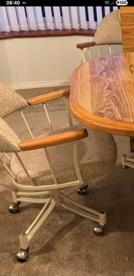 Photo of free Table & 4 chairs (Market Harborough LE16) #4