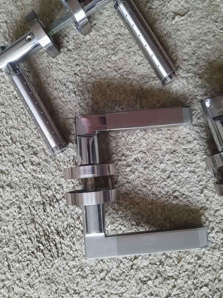 Photo of free 3 x door handles (Warden Hill GL51) #4