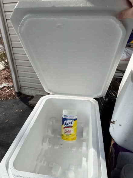 Photo of free Styrofoam cooler (Montgomery county) #1