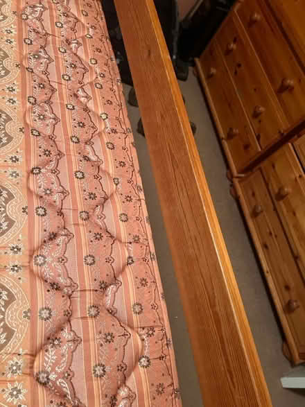 Photo of free Pine double bed (Stanway, CO3) #4