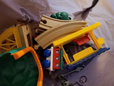 Photo of free Plastic train set (West Bletchley MK3) #1