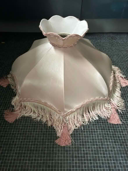 Photo of free Fringed lamp shade (Kirkstall LS5) #1