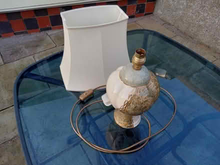 Photo of free Table lamp (Salthill & Monkstown DART) #1