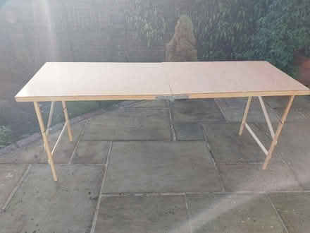 Photo of free Folding trestle table (Sheet GU32) #1