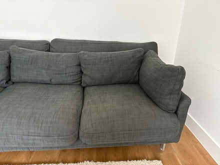 Photo of free Habitat dark grey sofa (Queen Edith's Ward CB2) #2