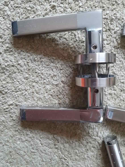 Photo of free 3 x door handles (Warden Hill GL51) #2