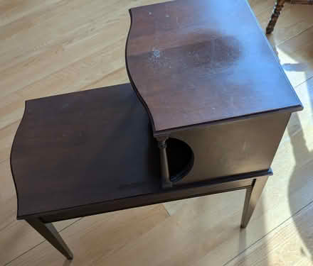 Photo of free Small telephone/side table (Carlingwood) #1