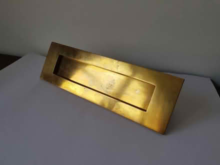 Photo of free Brass Letterbox Plate (BA1) #2