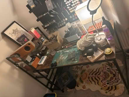 Photo of free Brown and black desk (Sherwood NG5) #2