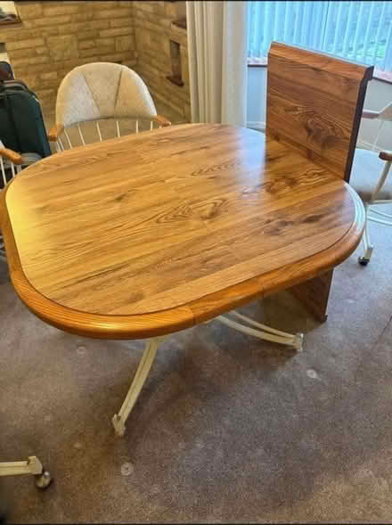 Photo of free Table & 4 chairs (Market Harborough LE16) #2