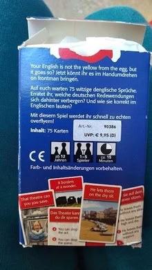 Photo of free card game in English/German/Dginglish (Risinghurst OX3) #2