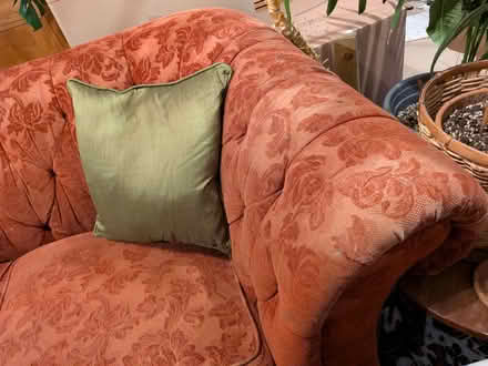 Photo of free Large three seater red sofa (BS8 1) #4