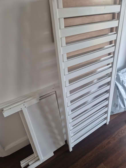 Photo of free Child's cot bed with mattress and fixings (Purley CR8) #1