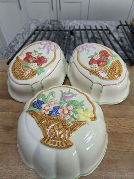 Photo of free Three Vintage Jelly Moulds (Timperley WA15) #1
