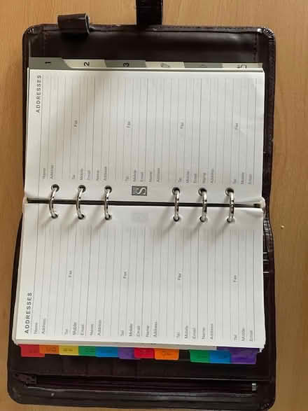 Photo of free Filofax (A5 size) (Cambridge CB4) #3