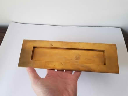 Photo of free Brass Letterbox Plate (BA1) #3