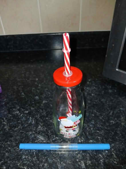 Photo of free Santa bottle (Parkhead EH11) #1