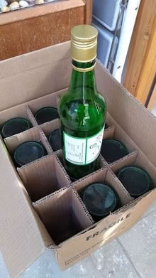 Photo of free green bottles for wine making/juicing (Risinghurst OX3) #1