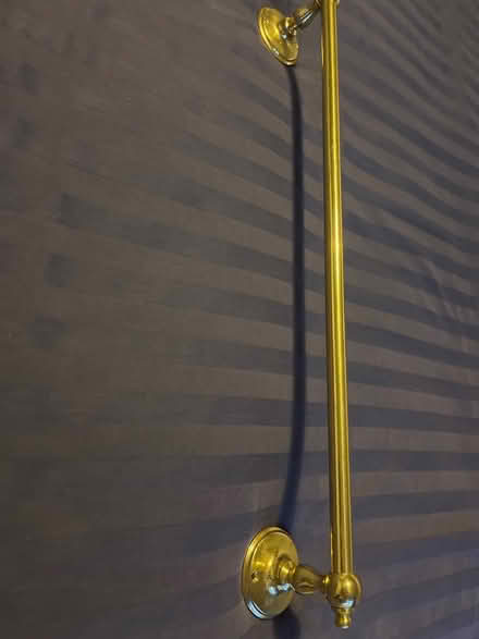 Photo of free Gold coloured towel rail (Colehill BH21) #2