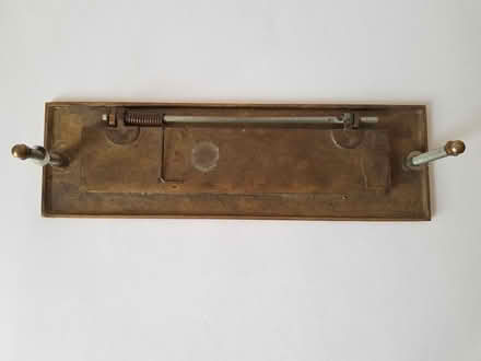 Photo of free Brass Letterbox Plate (BA1) #4
