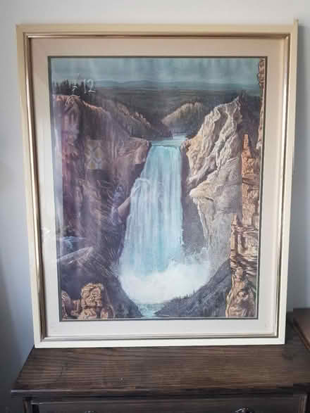 Photo of free Large Cream Picture Frame (BA1) #1