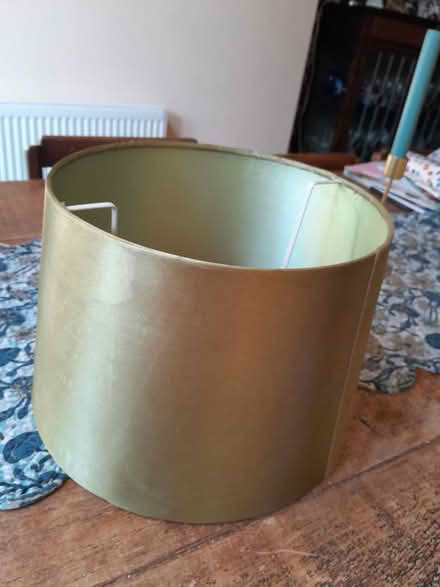 Photo of free Green lampshade (Earley RG6) #2