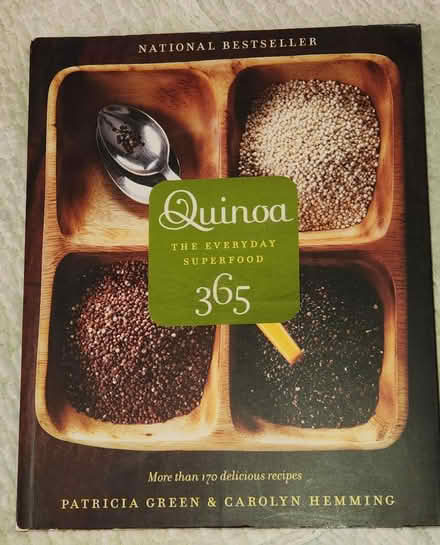 Photo of free quinoa cookbook (Birchmount and Danforth) #1