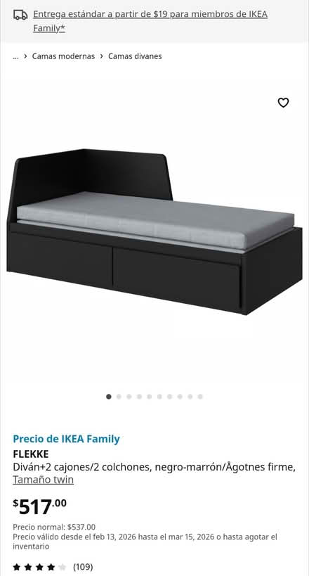 Photo of free Expandable bed. Like new (Ava Fort Greene.) #1