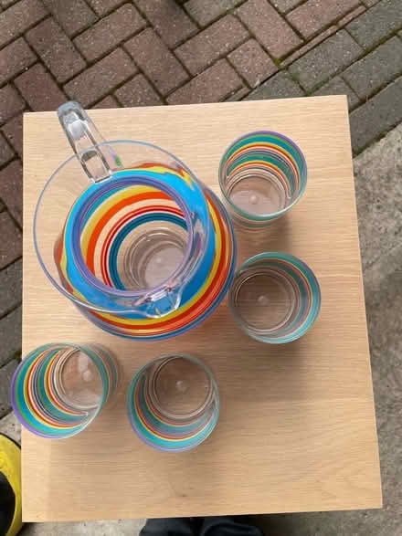 Photo of free Plastic jug and cups set (Fernhill BL9) #2