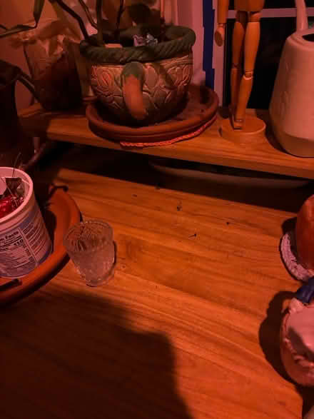 Photo of free Wood and metal desk (Near Chelmsford Center) #2