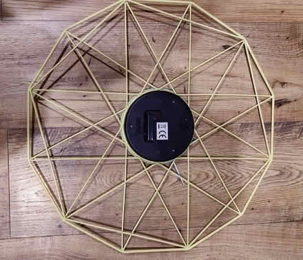 Photo of free Yellow wall clock (Little Chester DE1) #2