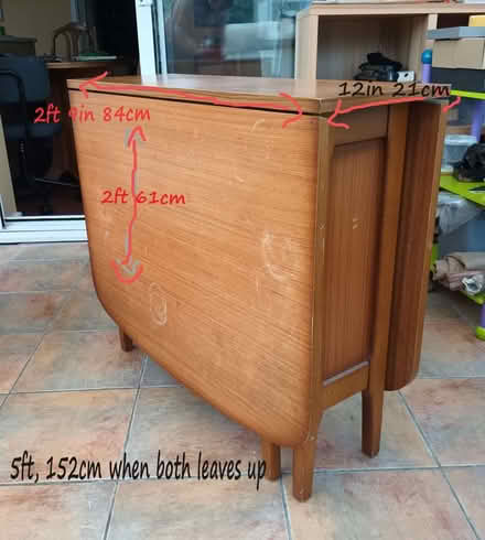 Photo of free Gateleg table (Market Drayton TF9) #2