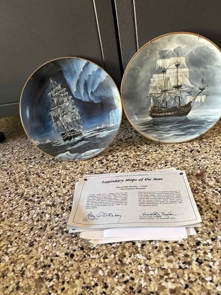 Photo of free Decorative plates #2 (Redwood City) #1