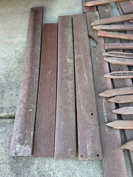 Photo of free Edging/bender fiber boards (Alameda) #2