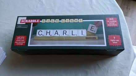 Photo of free Scrabble Light up Tiles (west side of Horsham) #1