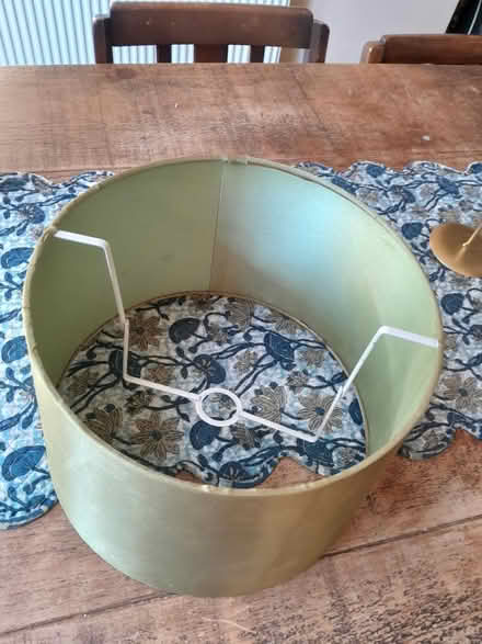 Photo of free Green lampshade (Earley RG6) #3