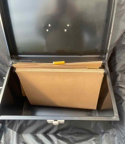 Photo of free Metal document box (Claughton) #3