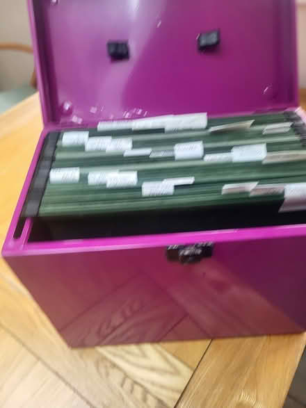 Photo of free Document Filing Box (Colwall WR13) #3