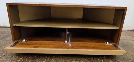 Photo of free Made.com corner TV stand mango wood (Falconwood DA16) #2